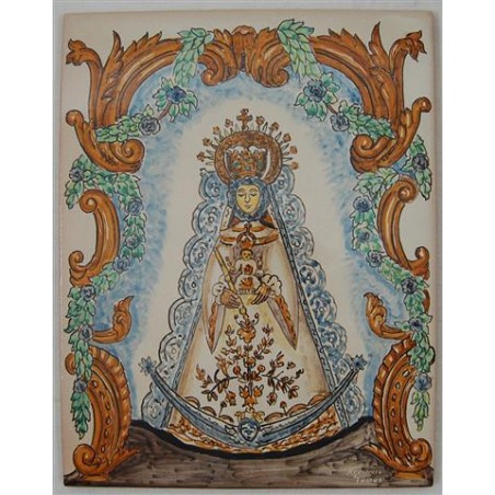 Virgen del Rocío 26X33 cm.